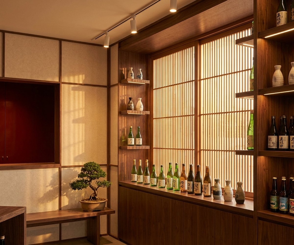 The MARU bottle shop interior